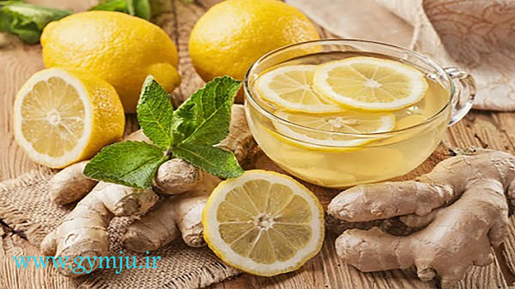 لاغری با زنجبیل و لیمو ترش